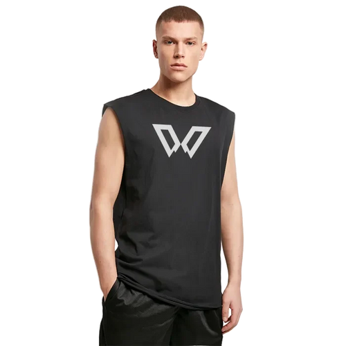 Camiseta sin mangas Big W (estampado reflectante)