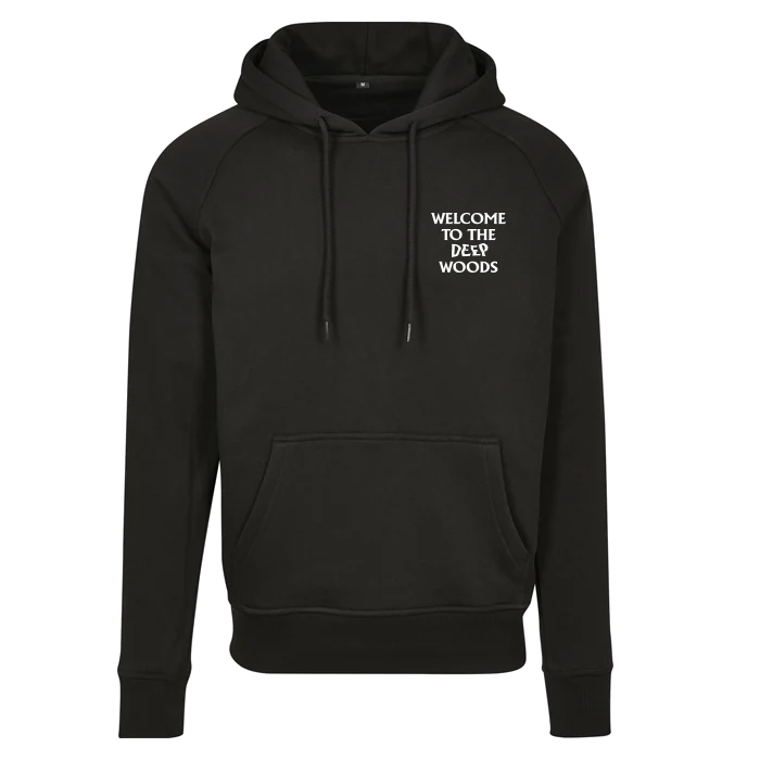 Bienvenido a la sudadera con capucha unisex DEEP WOODS (impresión reflectante)