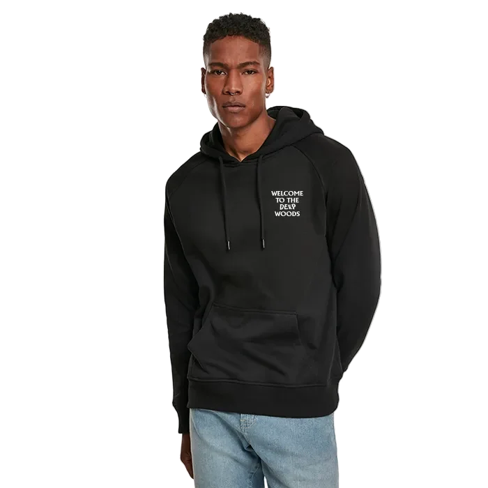 Bienvenido a la sudadera con capucha unisex DEEP WOODS (impresión reflectante)
